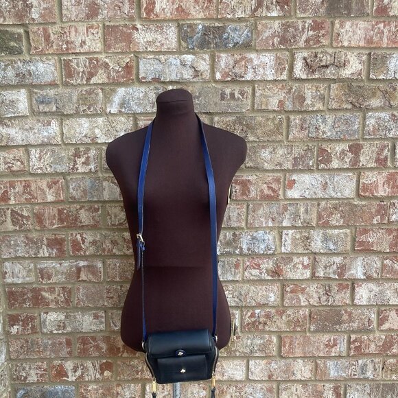 Rebecca Minkoff Craig Crossbody Camera Bucket Leather Bag in Black - Picture 2 of 7